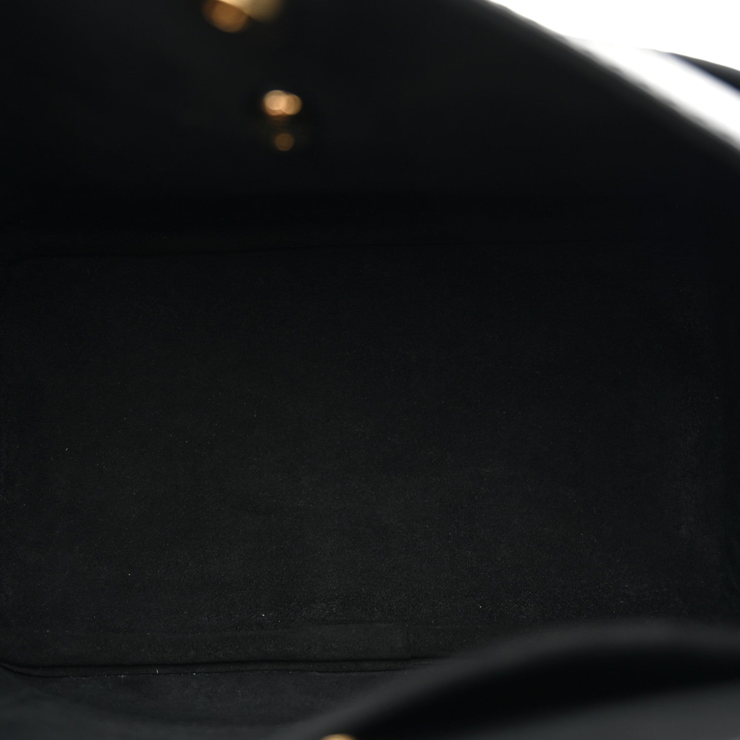 Calfskin Lock and Walk Bucket Black