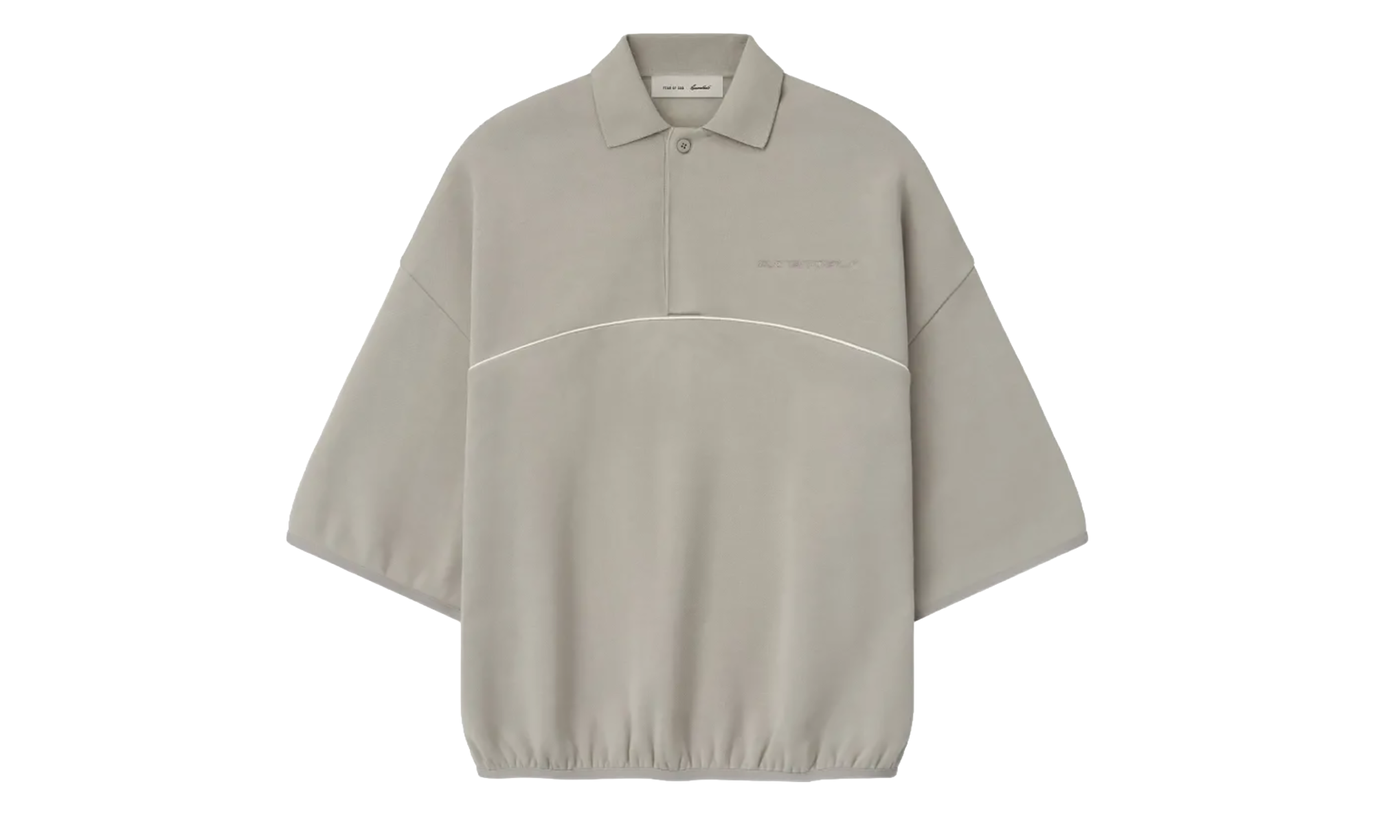Active Trace Quarter Sleeve Modern Polo "Seal" 192SP264302F