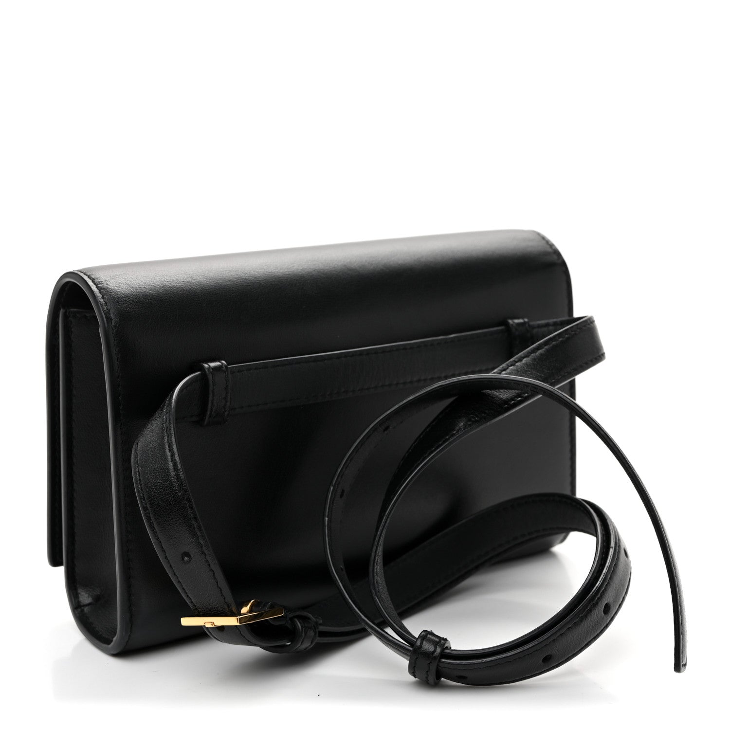 Smooth Calfskin Monogram Kate Belt Bag Black