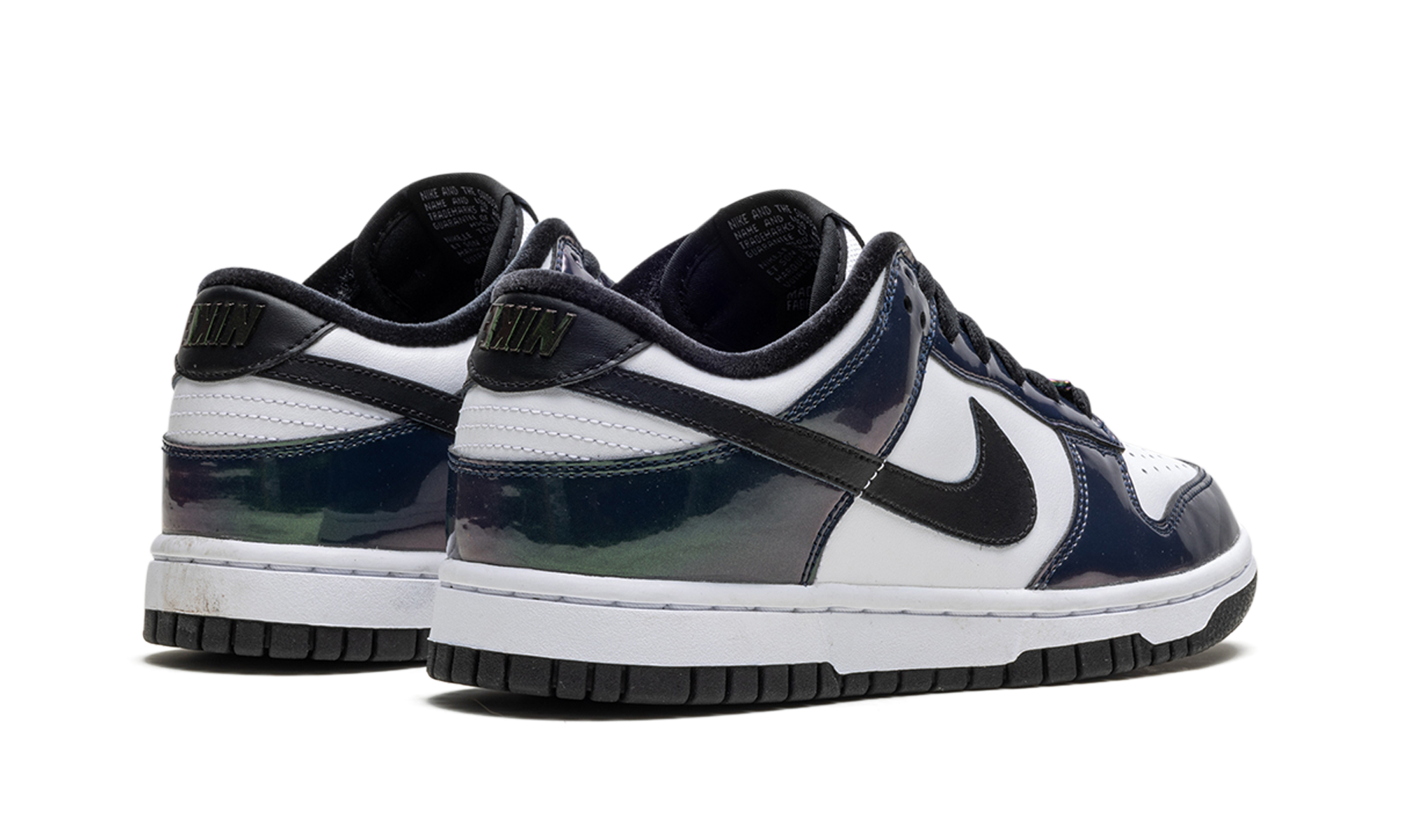 Dunk Low SE WMNS "Just Do It Iridescent" FQ8143 001