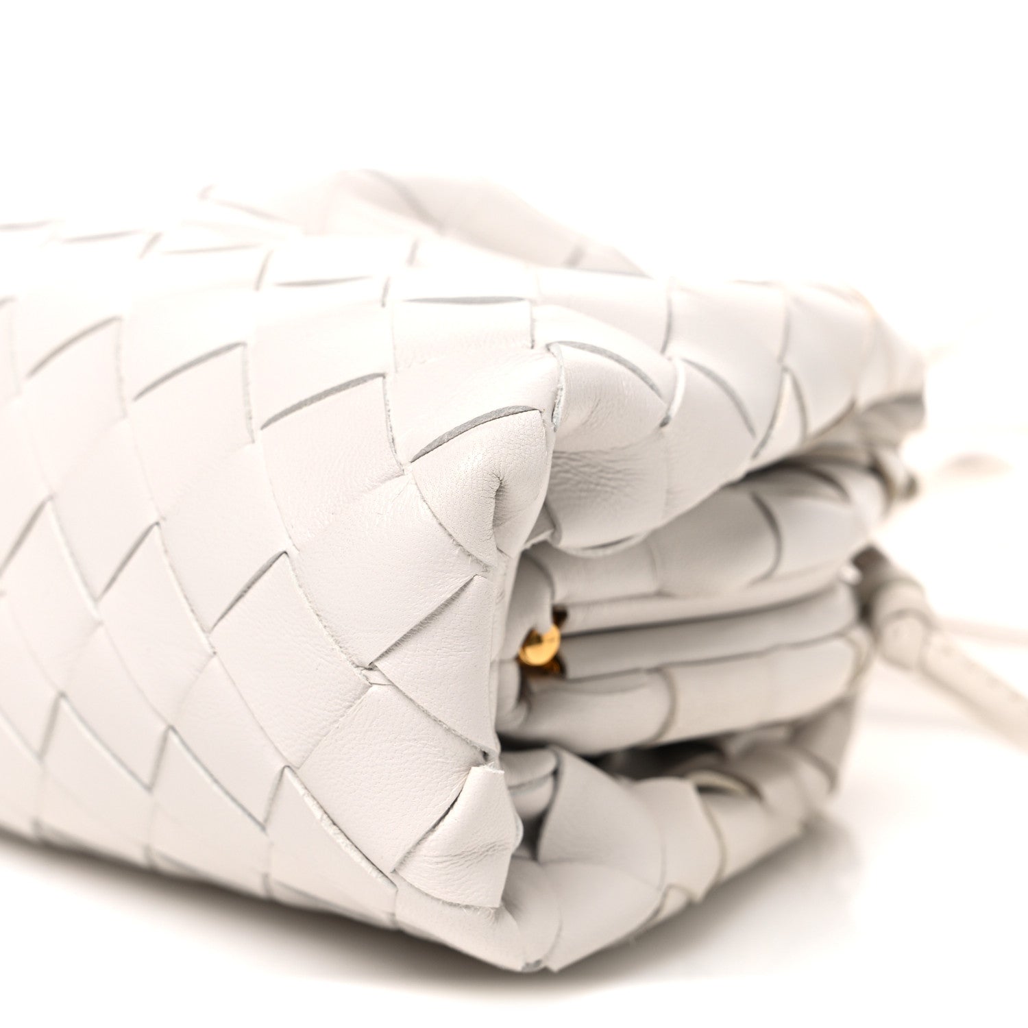 Nappa Intrecciato The Mini Pouch Chalk