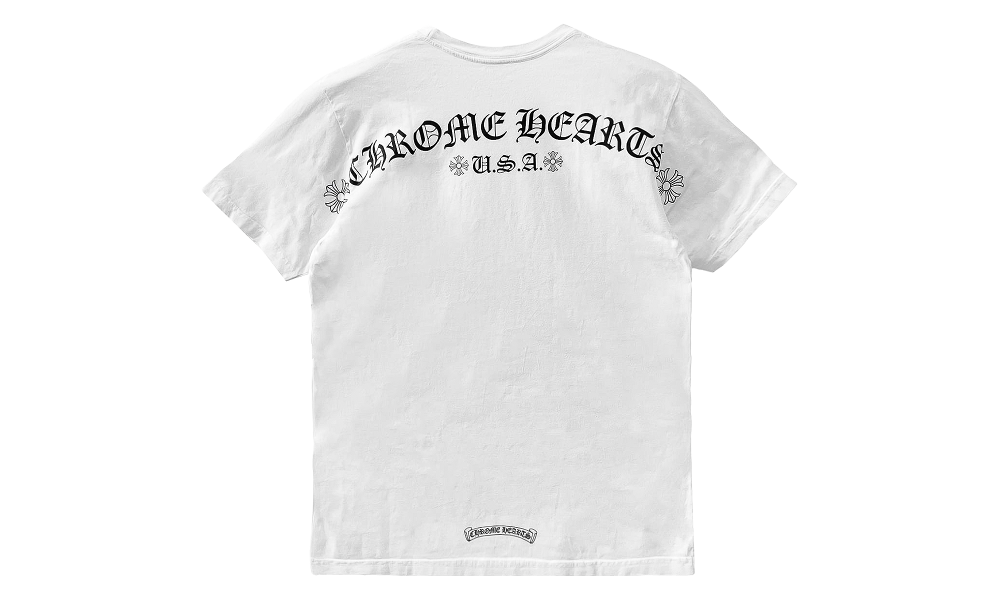 USA Script Short Sleeve Tee "White" CHRM1586