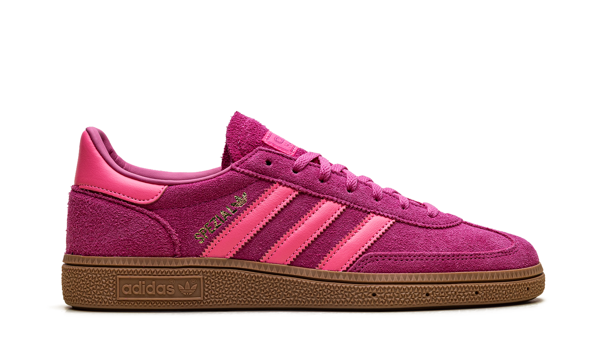 Handball Spezial WMNS "Semi Lucid Fuchsia Lucid Pink Gold Metallic" JQ7262