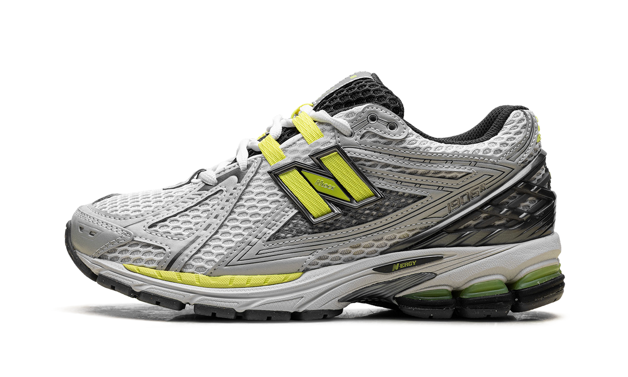 1906 "Light Silver Metallic/Alkaline Green" U190652H