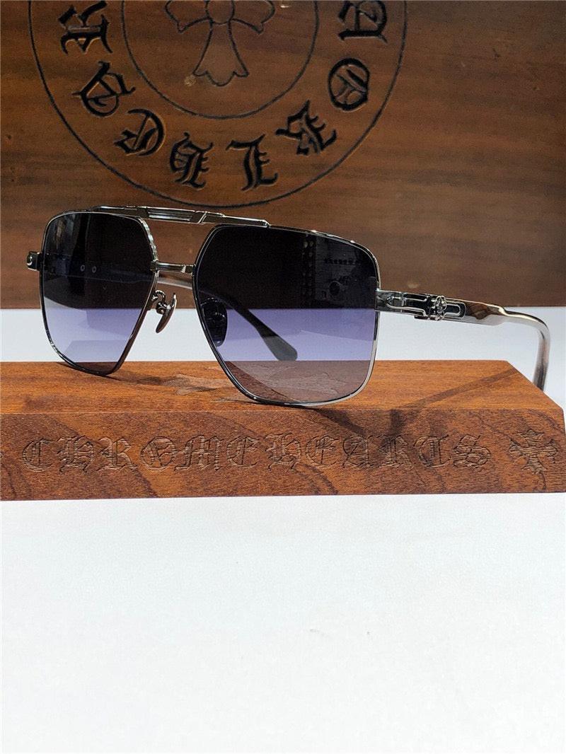 Chrome Hearts 8240 square-frame tinted sunglasses