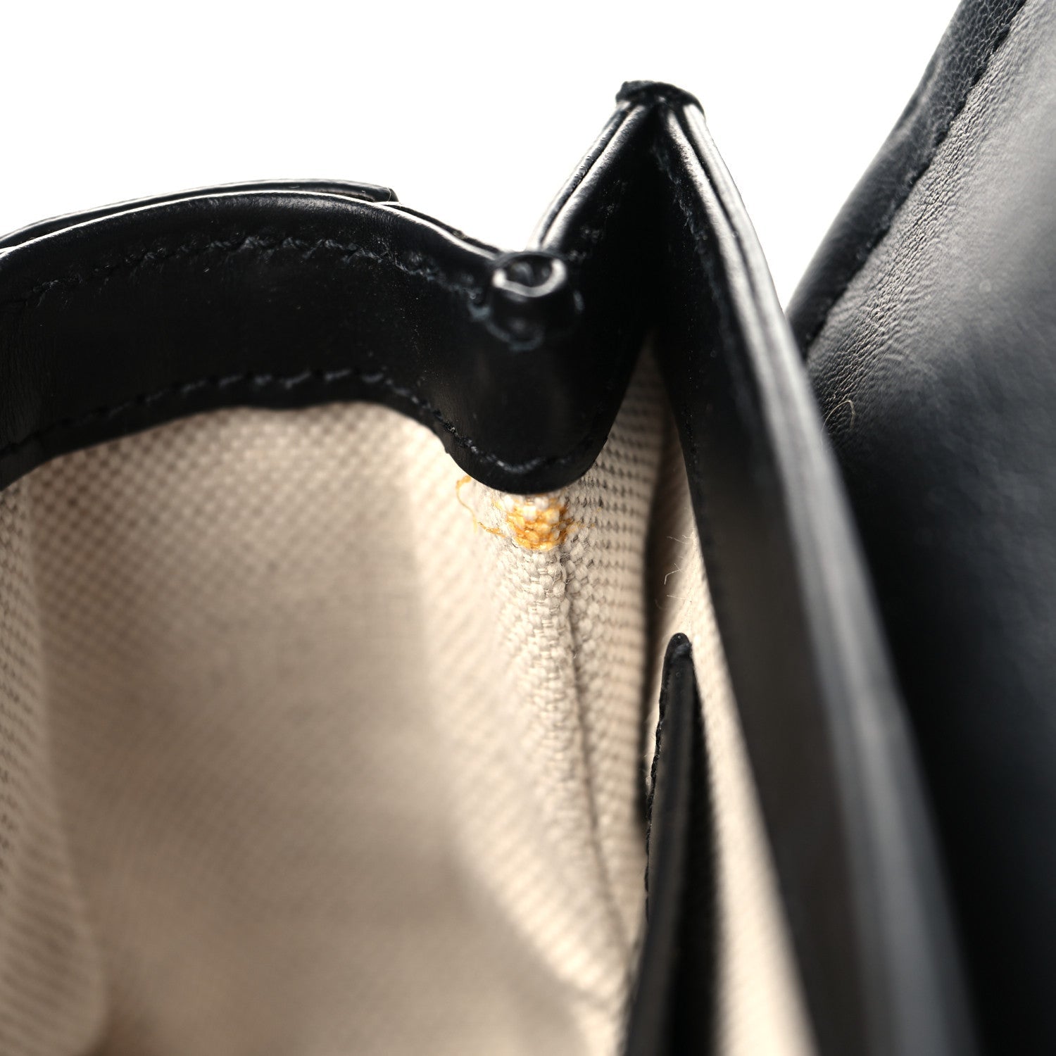 Calfskin Bamboo Mini 1947 Belt Bag 85 34 Black