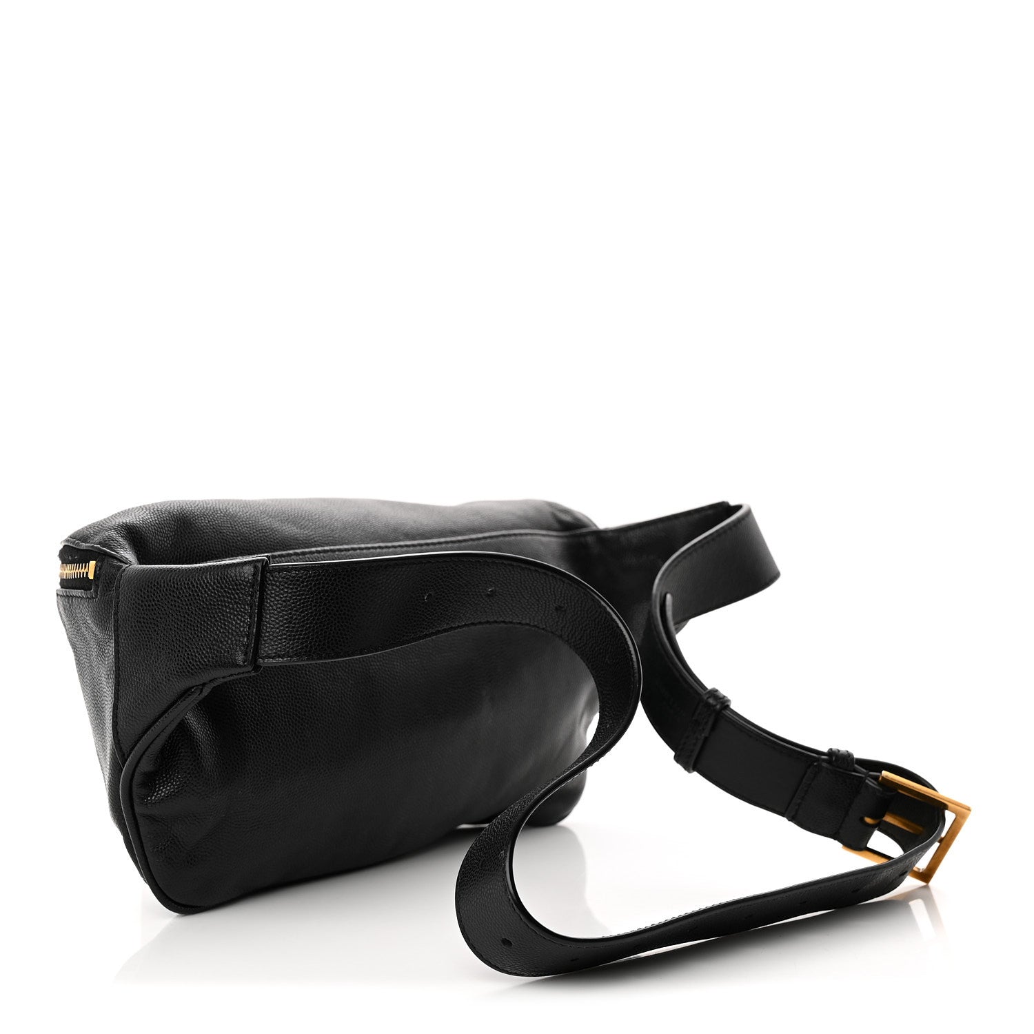 Grain De Poudre Monogram Belt Bag Black