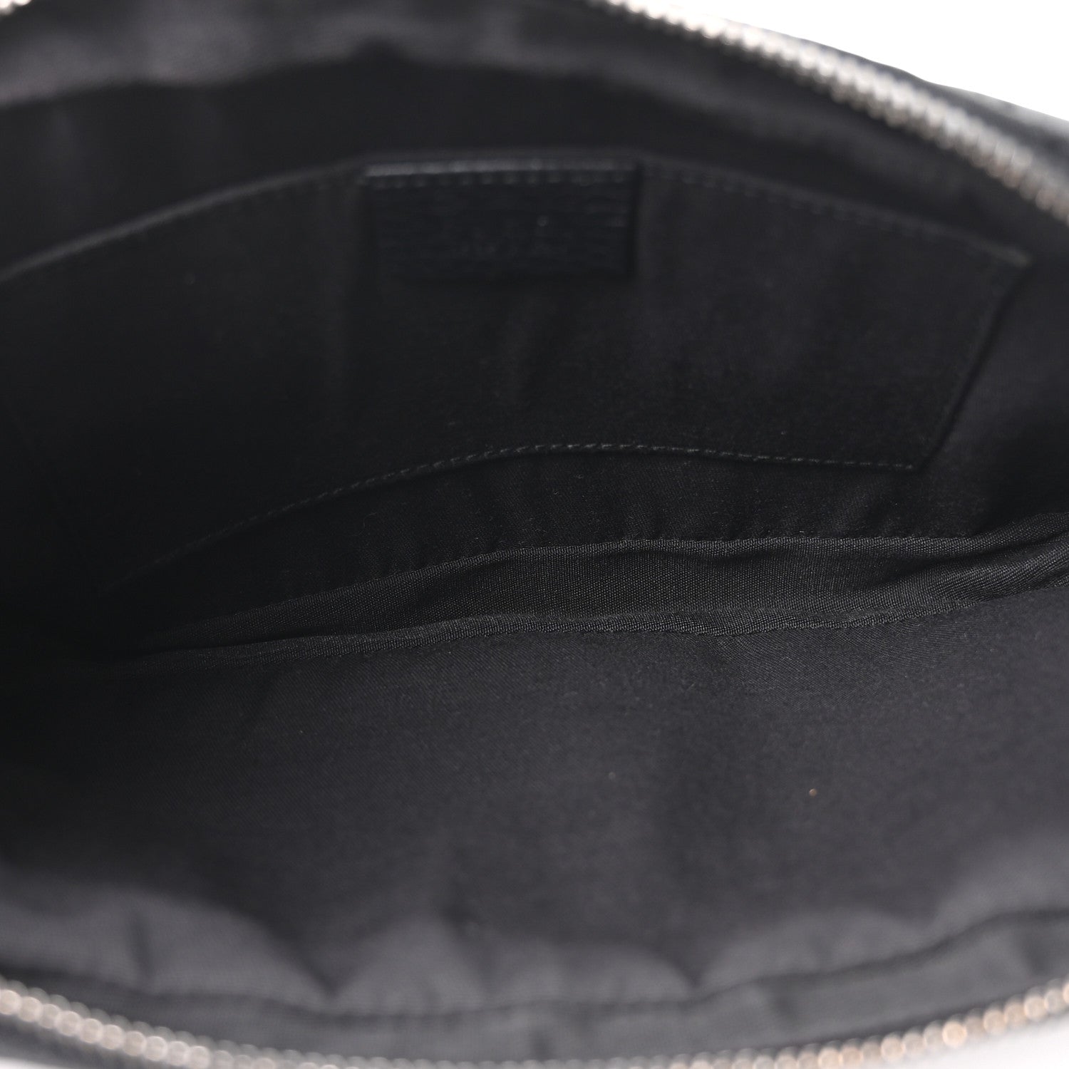 Nylon Monogram Belt Bag Black