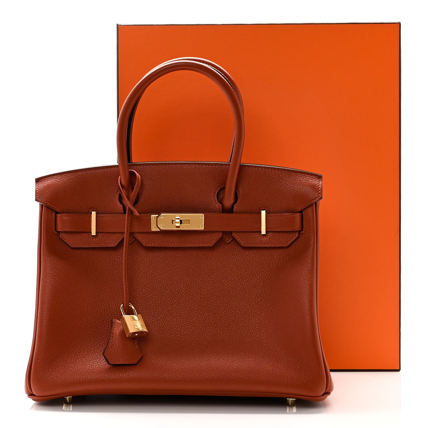 Taurillon Novillo Birkin 30 Cuivre