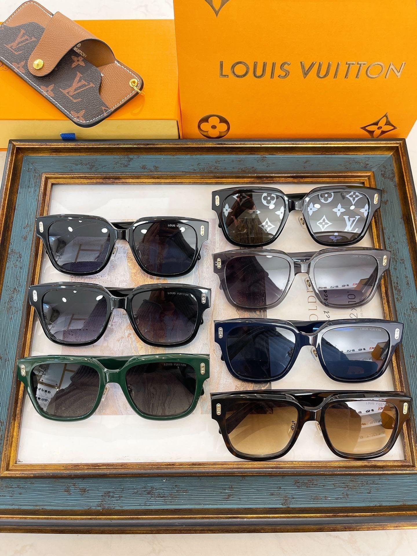 2024 Louis Vuitton Confidence Square Z2063U Sunglasses ✨