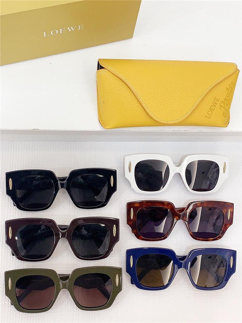 LOEWE New Season 2024 Square Screeen acetate Sunglasses ✨