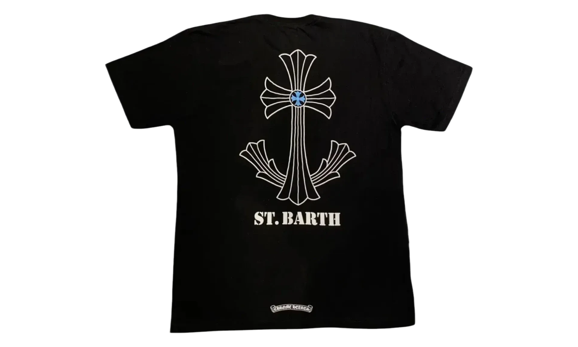 St. Barths Exclusive Anchor T-shirt "Black/Blue" CHRM1560