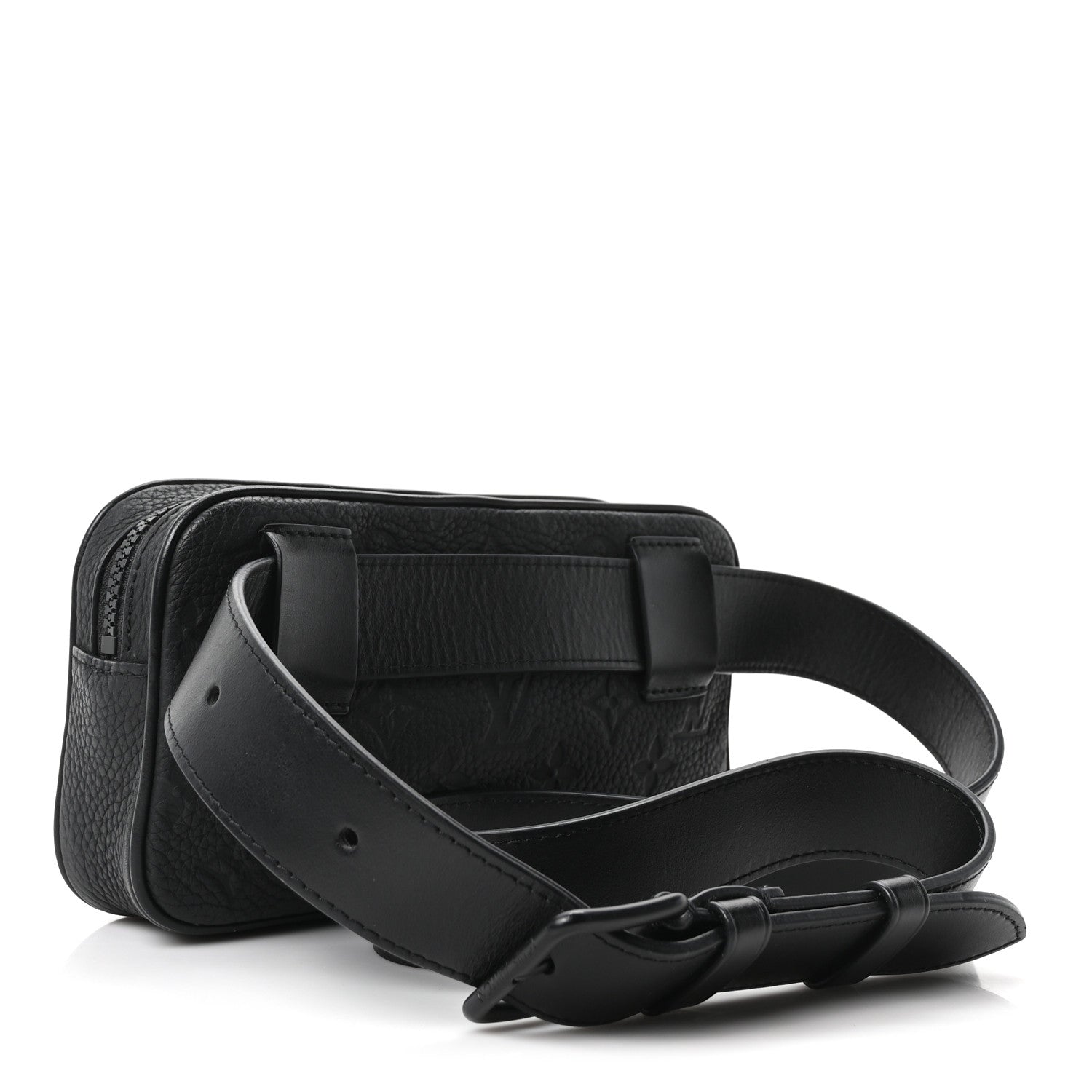 Taurillon Monogram Uniformes Solar Ray Soft Pochette Volga Belt Bag Black