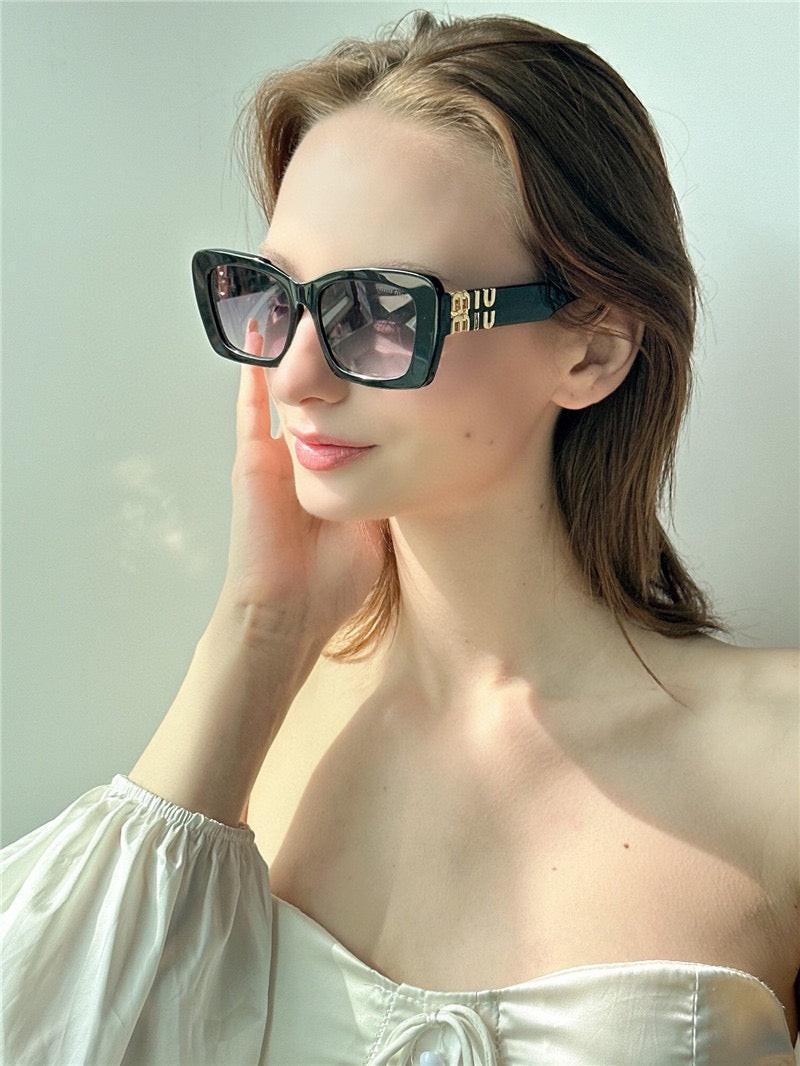 Miu Miu Glimpse oval-frame Acetate - 54 -07YS Women&