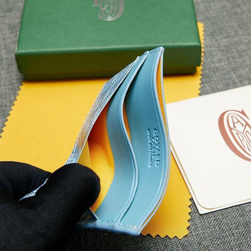 Goyard Saint-Sulpice Card Wallet In Goyardine Canvas ✨