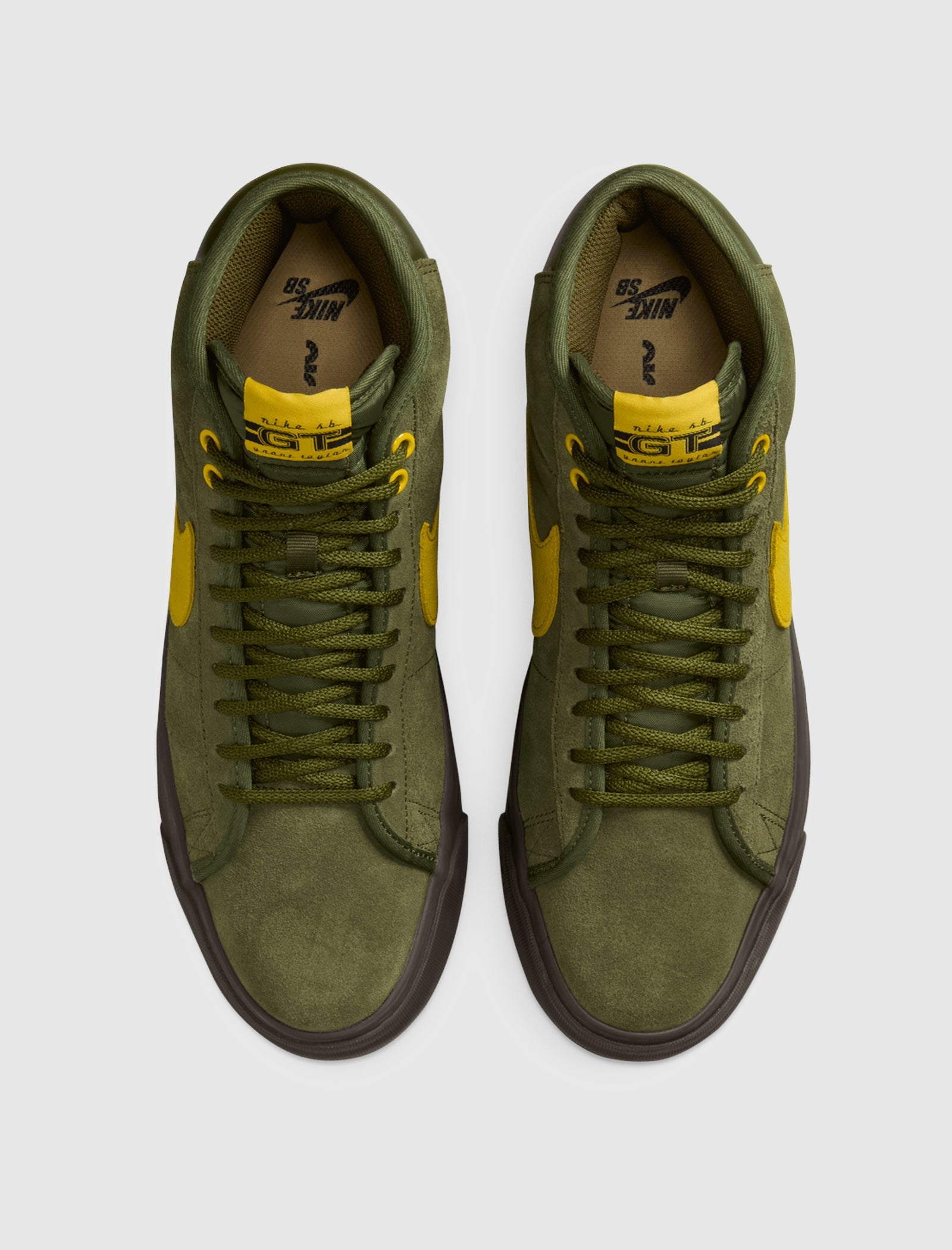 ANTI HERO ZOOM BLAZER MID SB "ROUGH GREEN/AMARILLO"