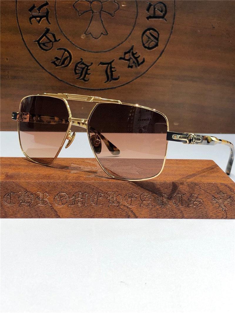Chrome Hearts 8240 square-frame tinted sunglasses