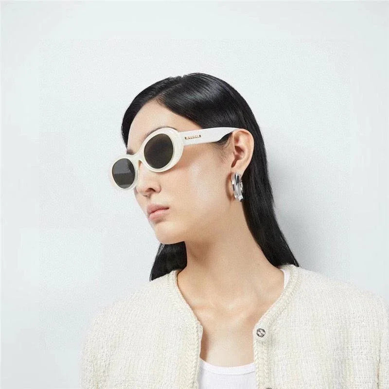 Gucci Oval Round Frame GG1587S Women&