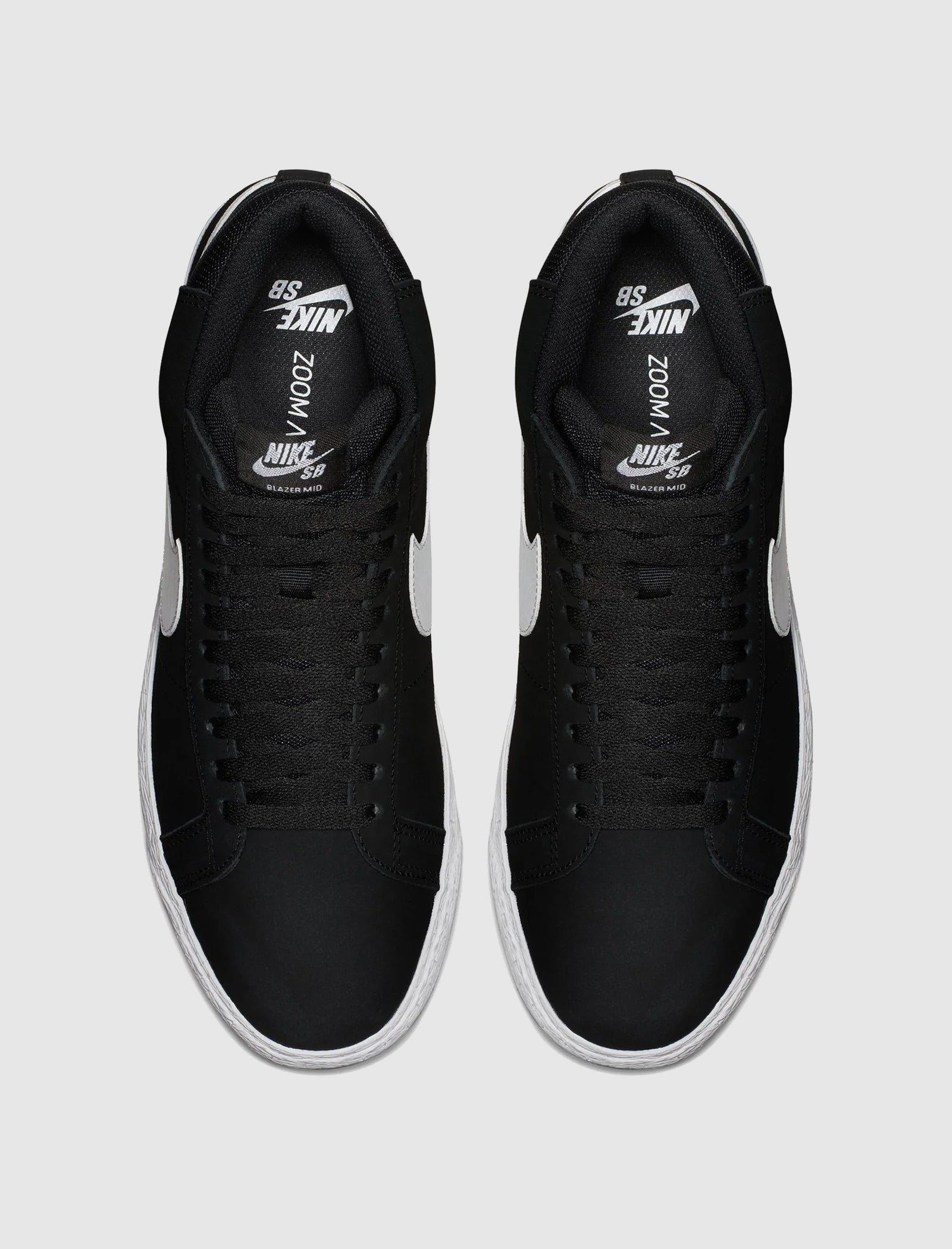 SB ZOOM BLAZER MID "BLACK/WHITE"