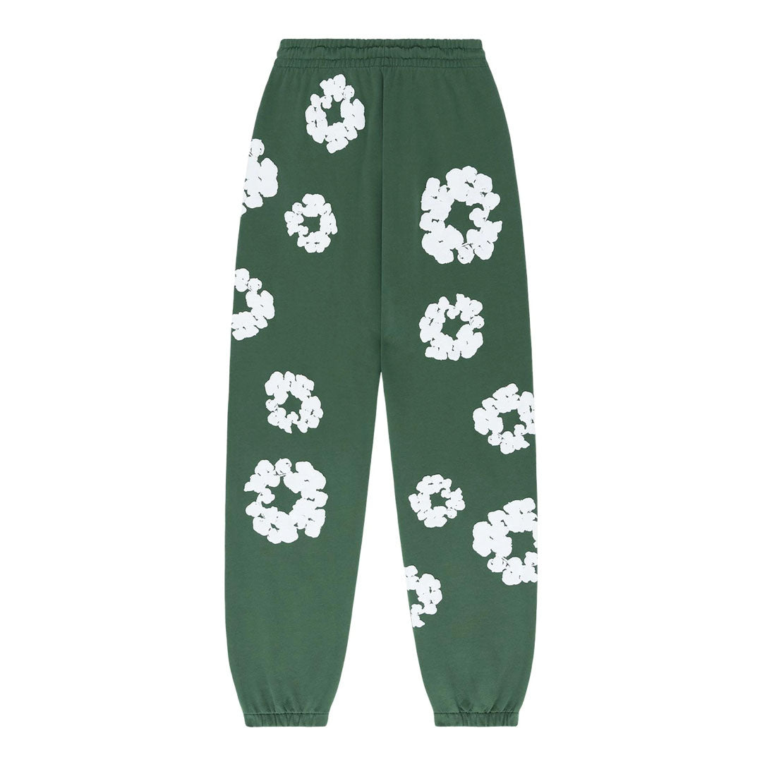 Denim Tears The Cotton Wreath Sweatpants ‘Green’