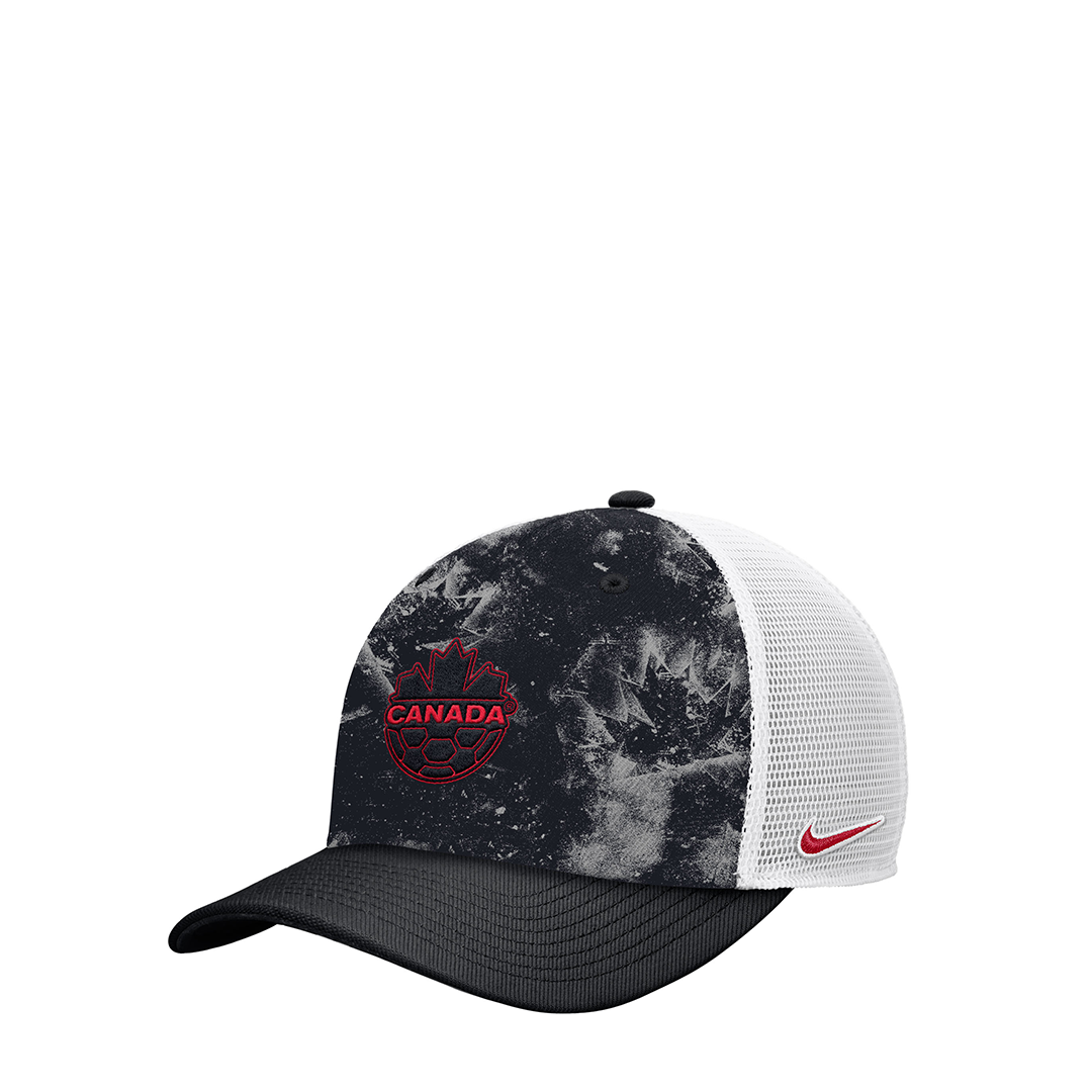 CANADA SOCCER RISE SOCCER HAT BLACK