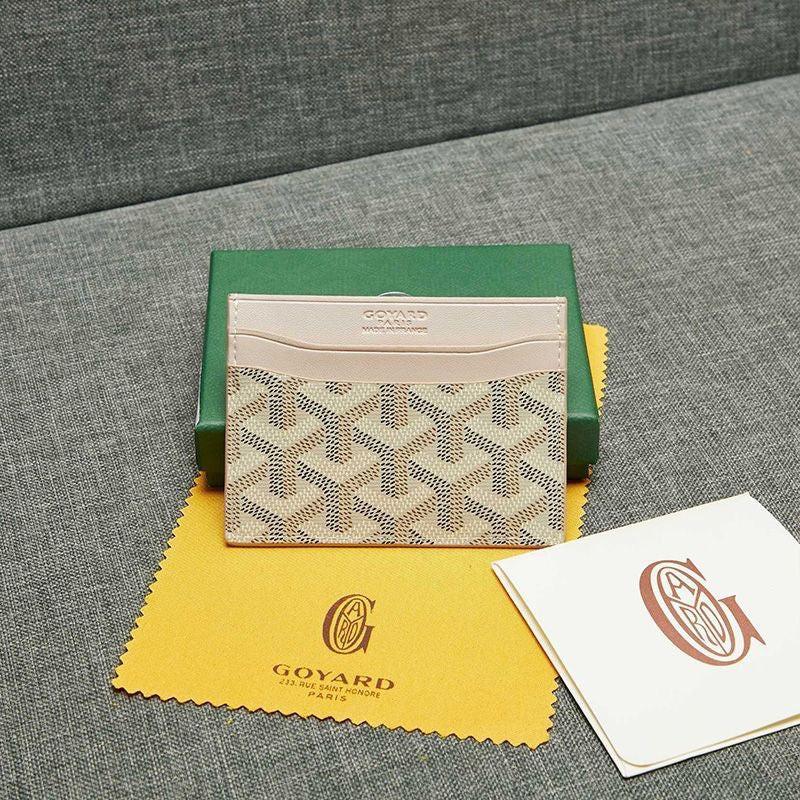 Goyard Saint-Sulpice Card Wallet In Goyardine Canvas ✨