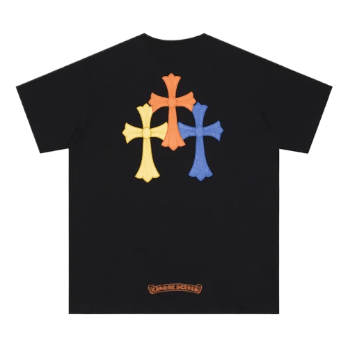 Chrome Heart 3 Color Cross T-Shirt