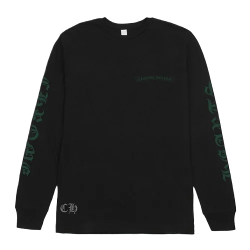 Chrome Hearts Multi Green Cemetry Cross Limited Edition Sweatshirt