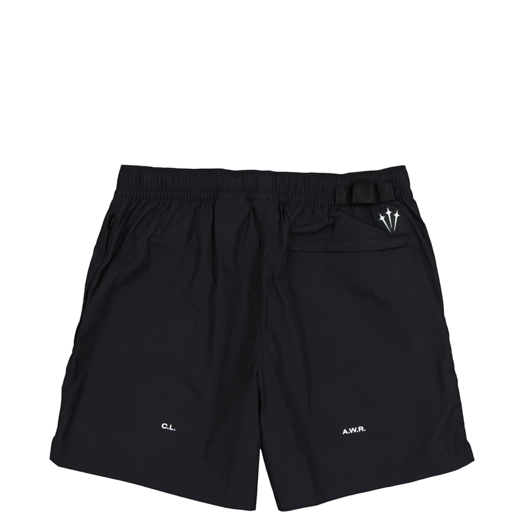 NOCTA CARDINAL NYLON SHORTS BLACK / WHITE