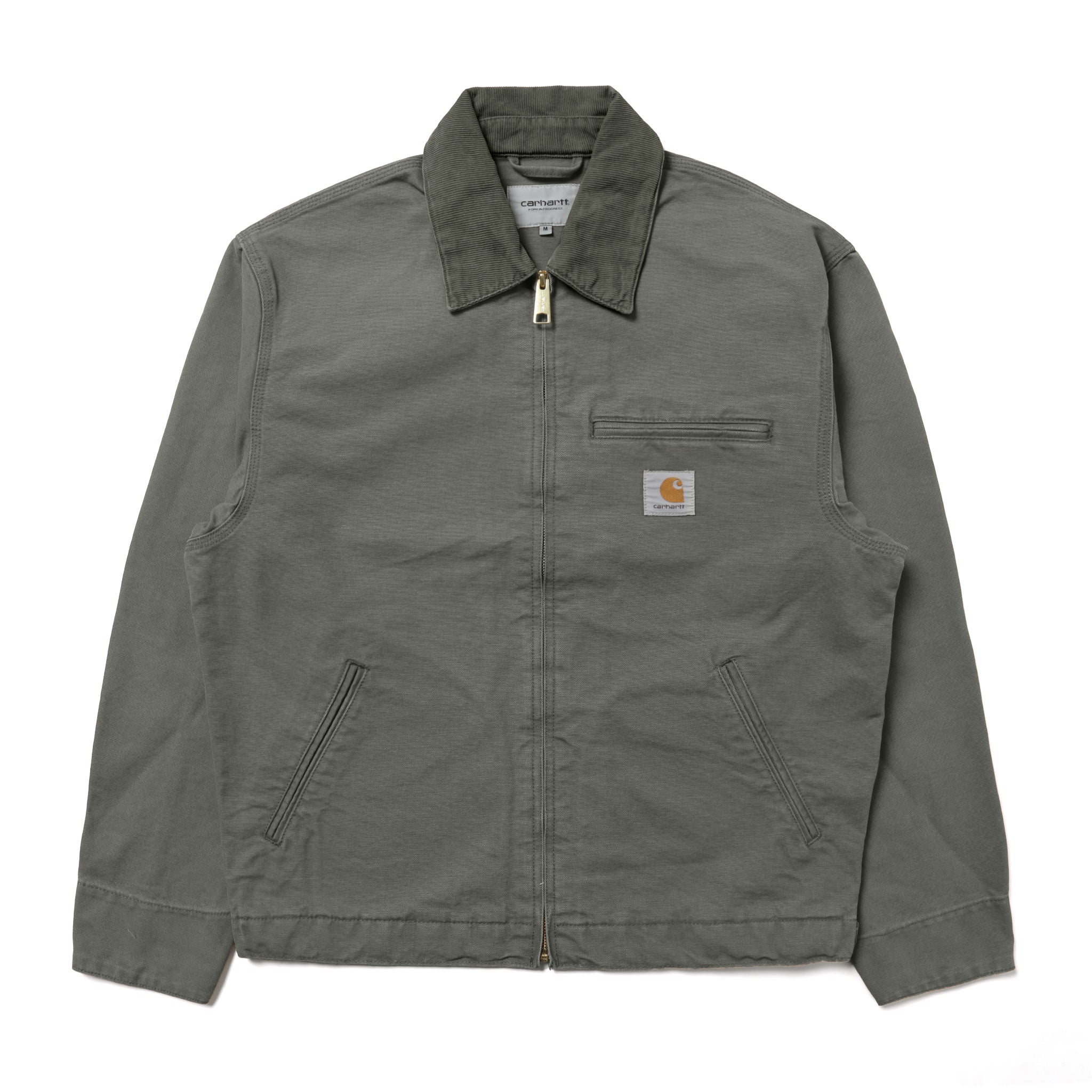Carhartt WIP Detroit Jacket Stone Canvas Leaf