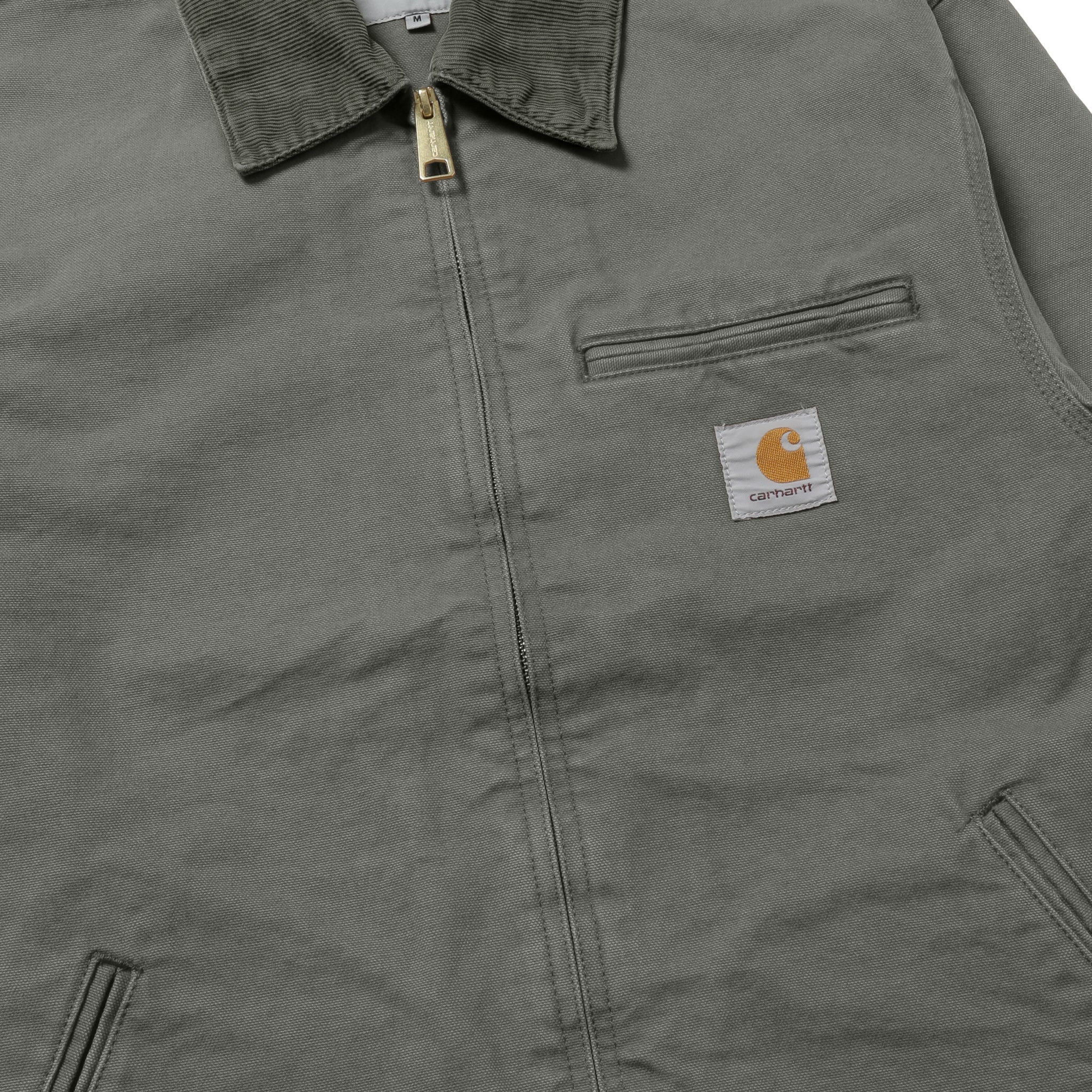 Carhartt WIP Detroit Jacket Stone Canvas Leaf