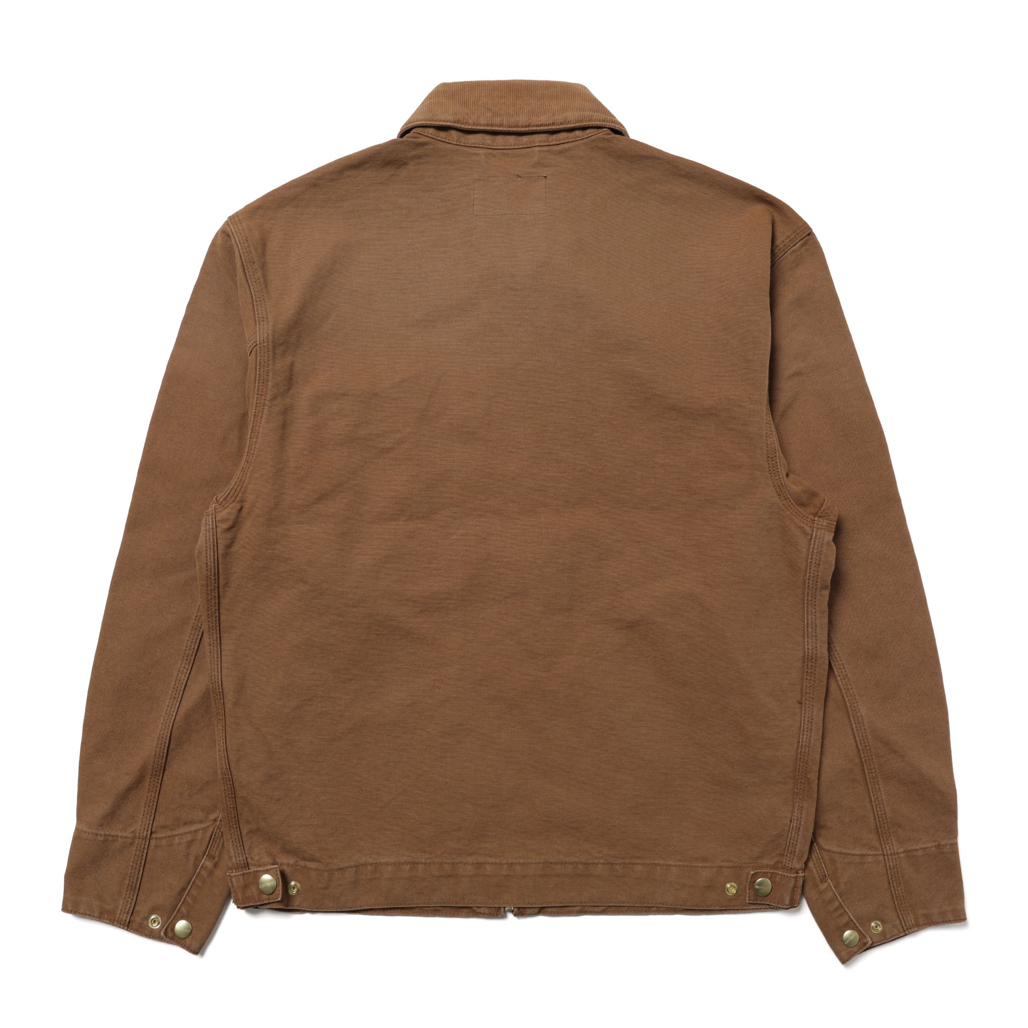 Carhartt WIP Detroit Jacket Stone Canvas Hamilton Brown