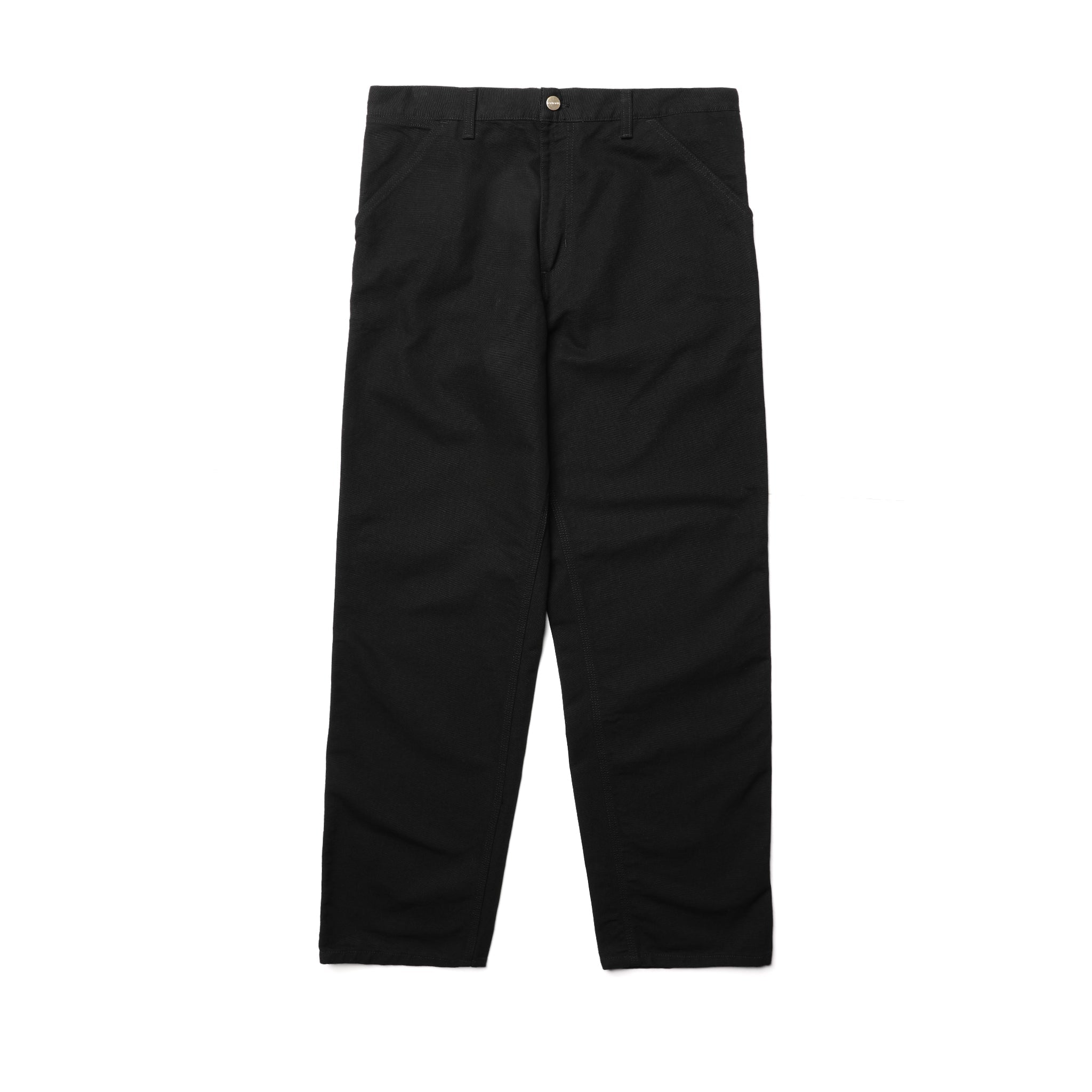 Carhartt WIP Dearborn Canvas Simple Pant Rinsed Black