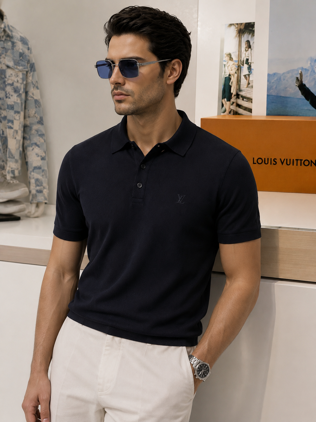 Louis Vuitton Z2911U LV Pure Low Square Sunglasses ✨