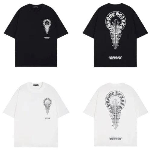 Chrome Hearts New Logo Cross Designe Tee