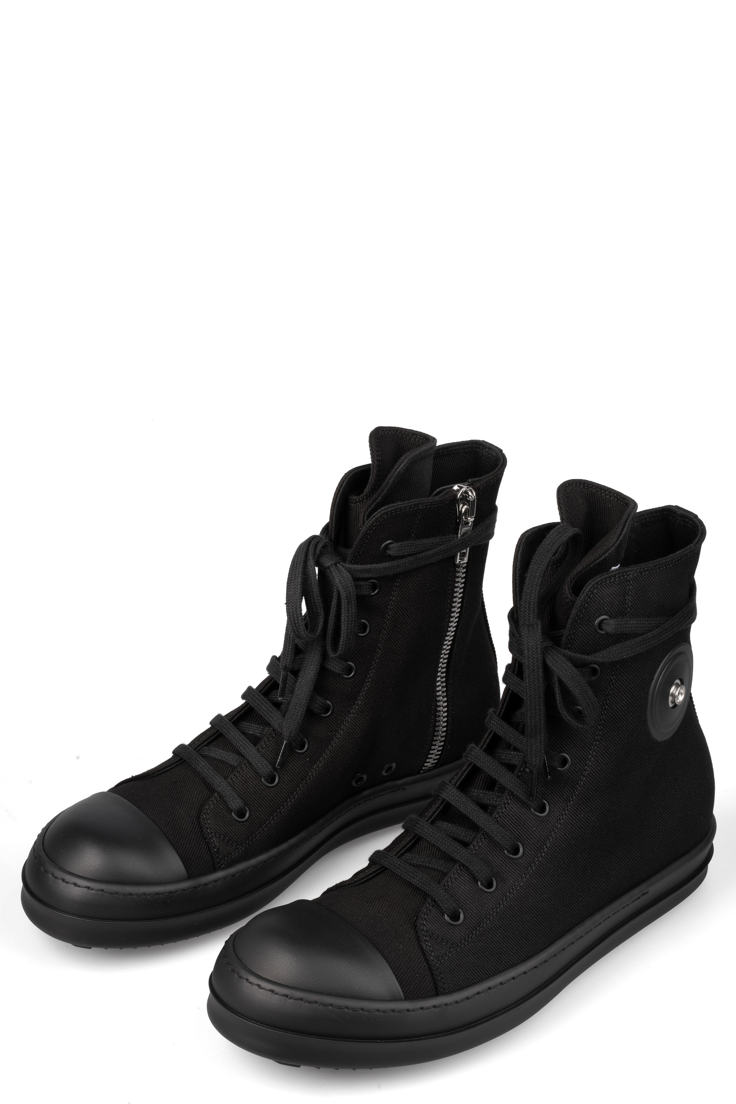Ramones denim sneakers, DU01F4800 DOES5 All black