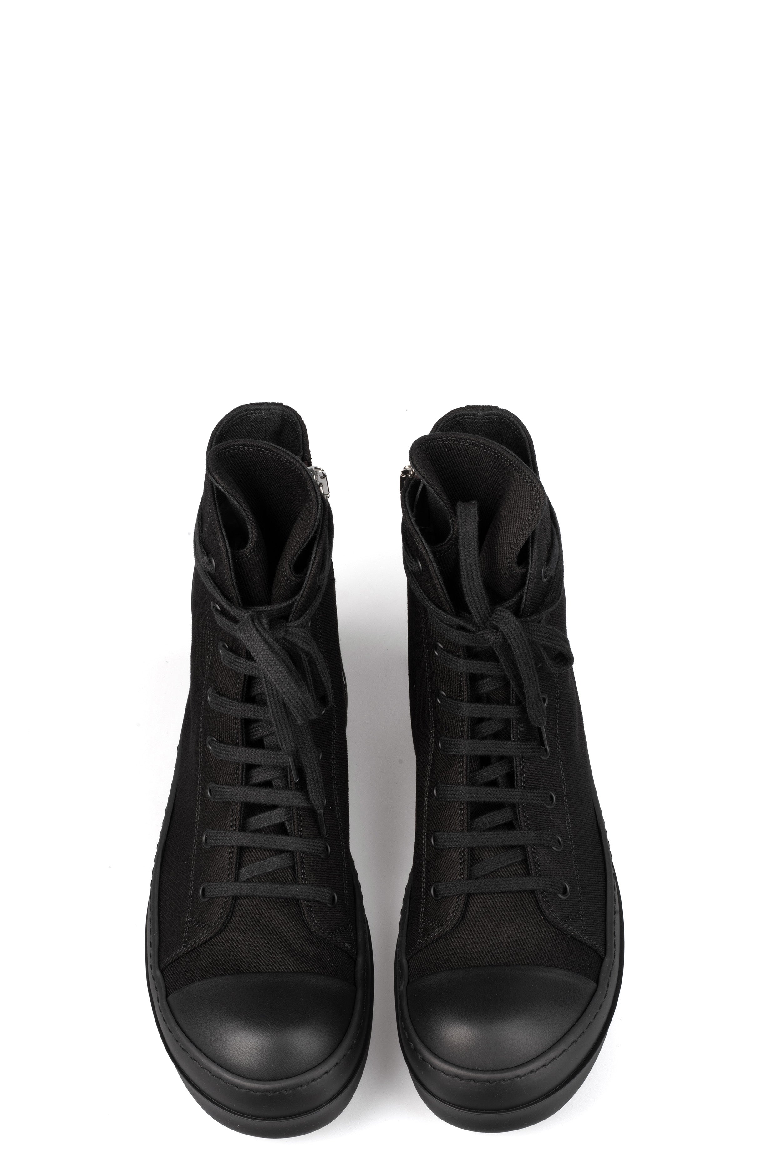 Ramones denim sneakers, DU01F4800 DOES5 All black
