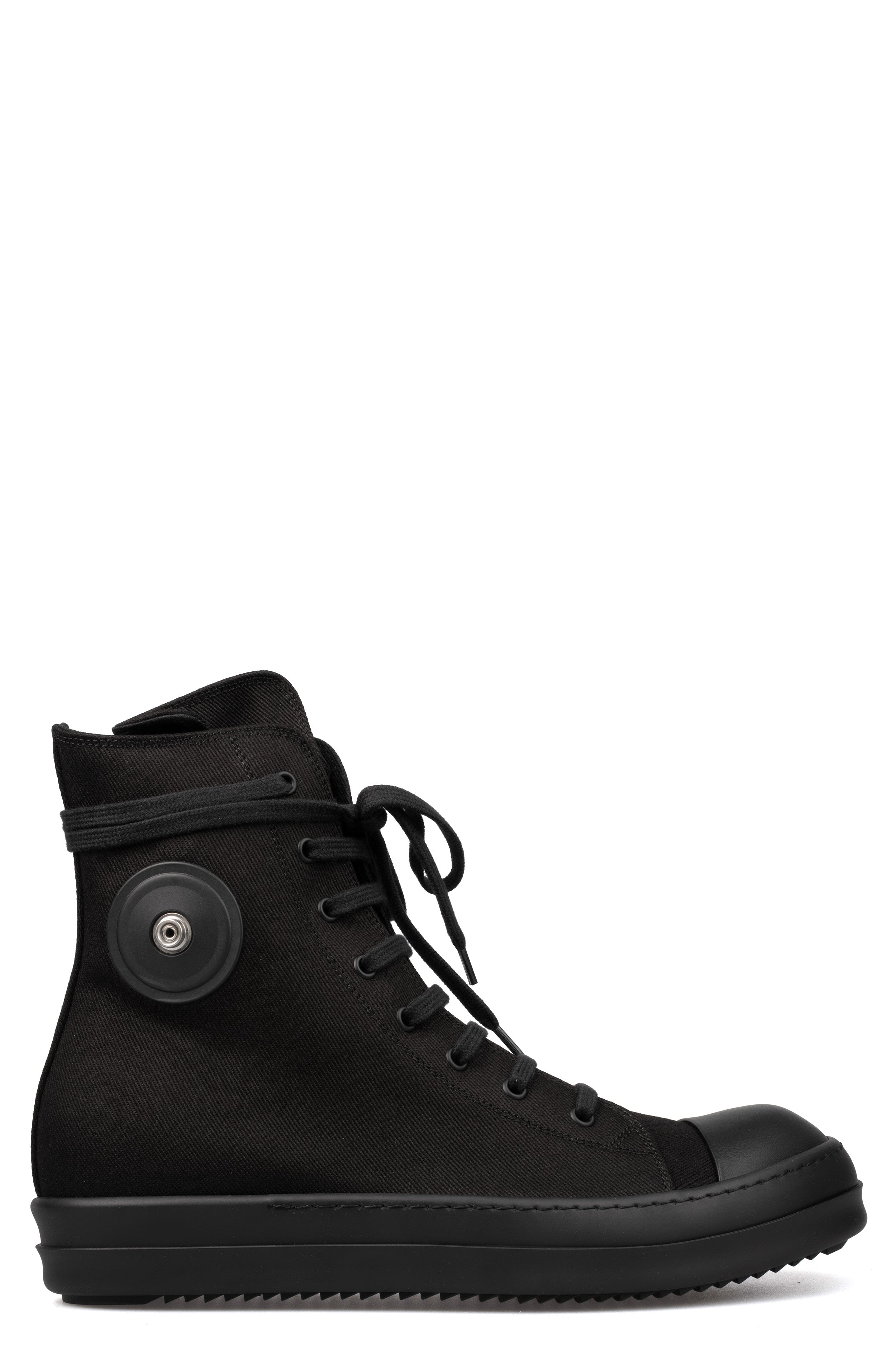 Ramones denim sneakers, DU01F4800 DOES5 All black