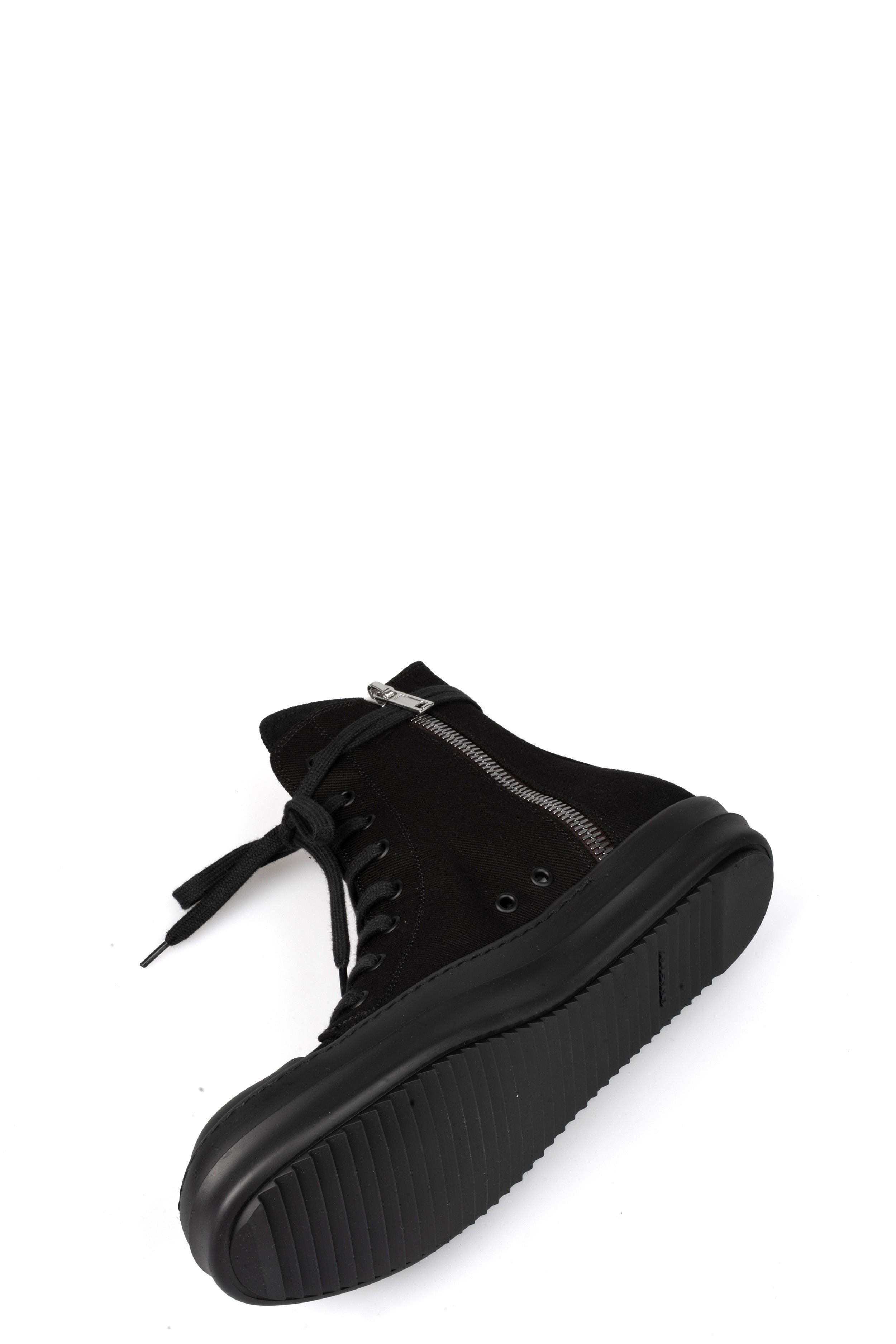 Ramones denim sneakers, DU01F4800 DOES5 All black