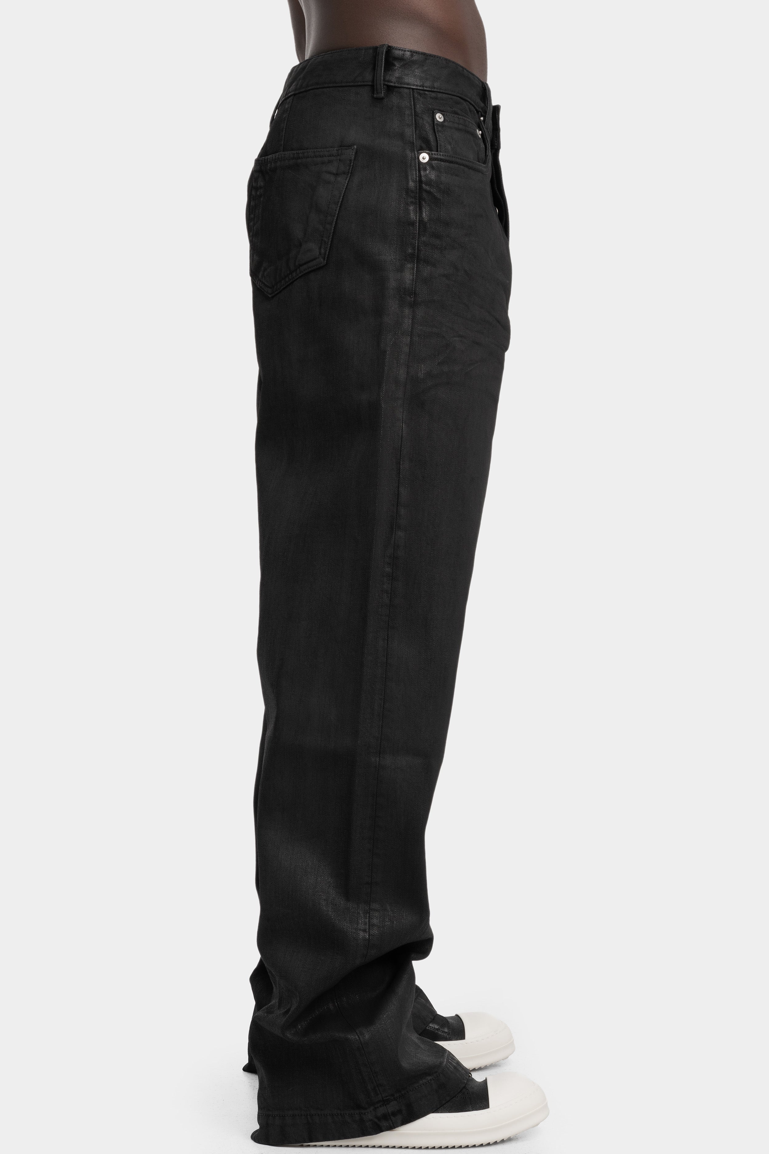 Geth jeans, Black waxed 13oz