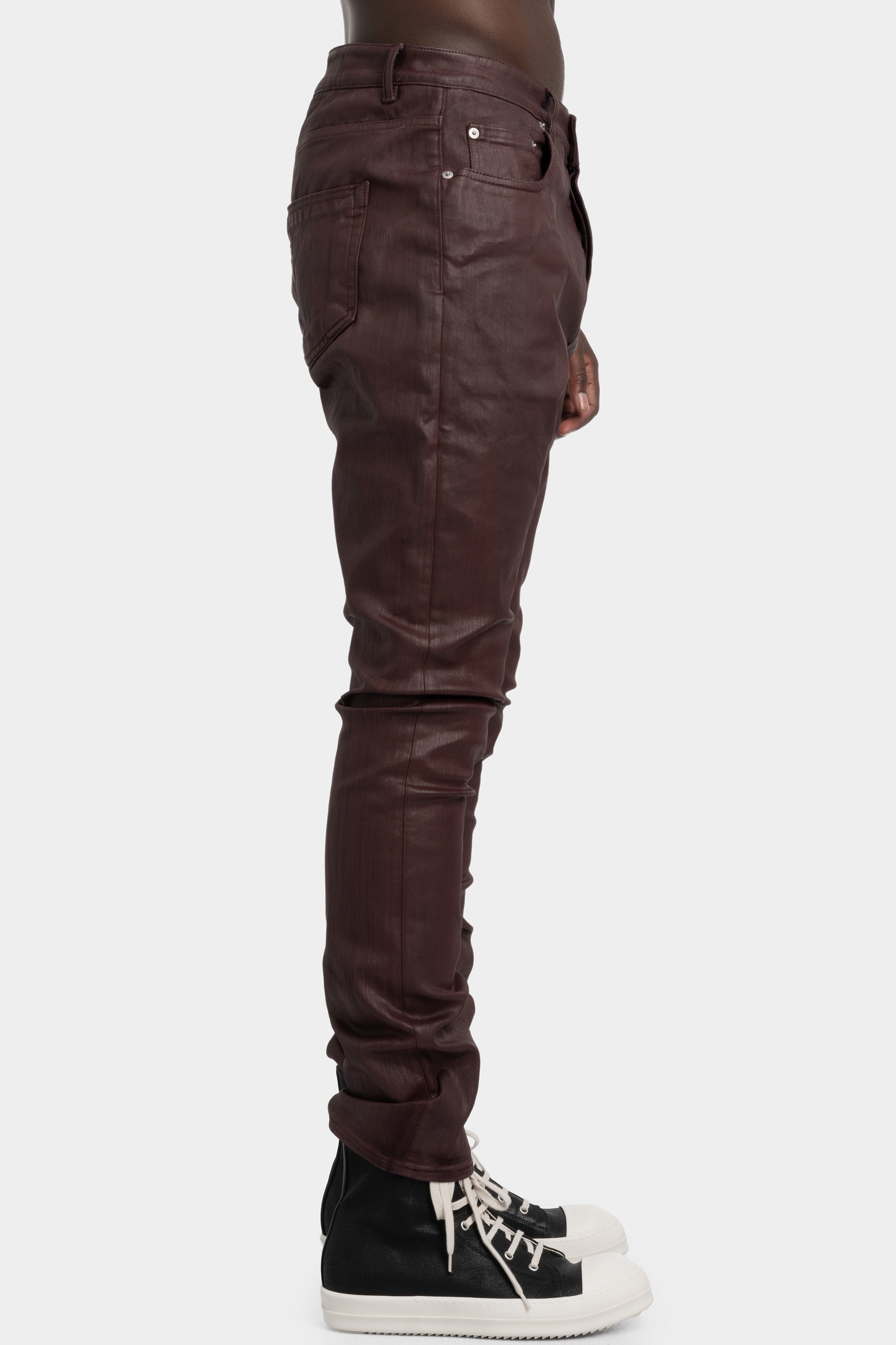 Detroit cut jeans, Scab wax