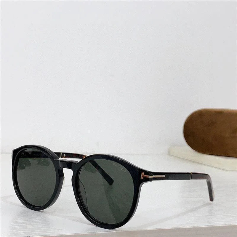 Tom Ford ELTON FT 1021 Dark Havana/Grey (52A) Sunglasses ✨