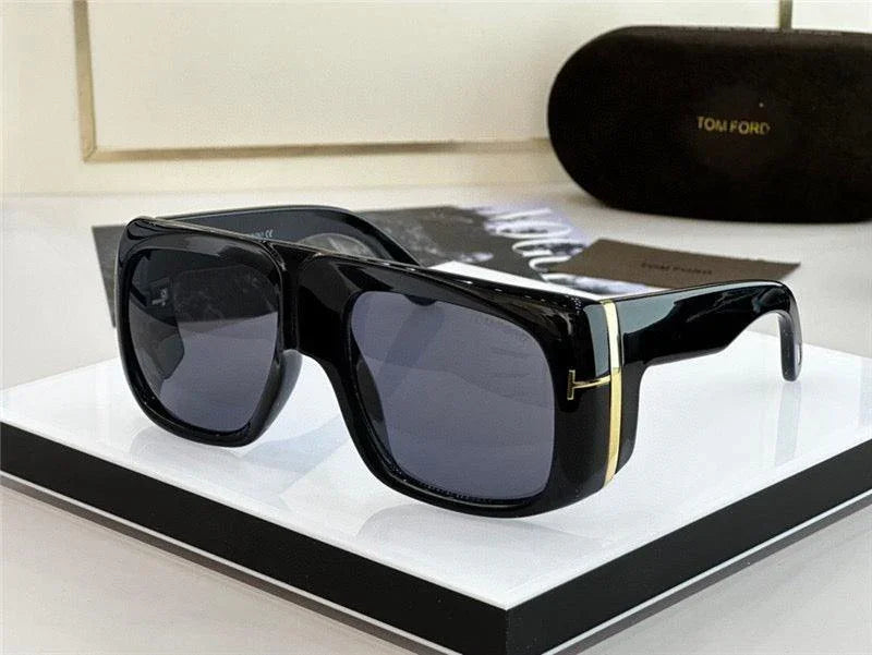Tom Ford Gino TF733 Unisex Square 60mm Sunglasses 🔱