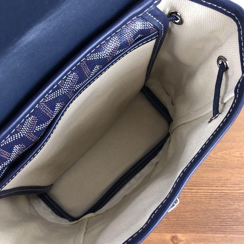 Goyard Mini Alpin Backpack In Goyardine Canvas ✨