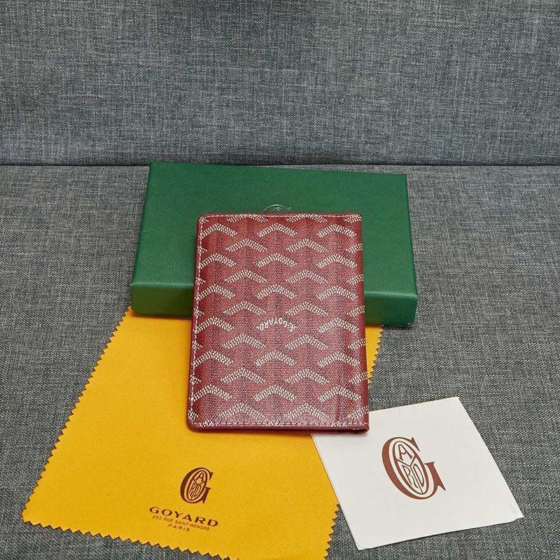Goyard Grenelle Passport Cover In Goyardine Canvas✨