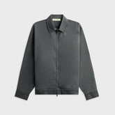 Essentials Cotton Twill Work Jacket - Iron Grey