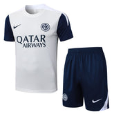 Inter Milan 2025 2026 White Blue Short Shirt Kit