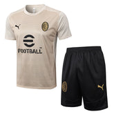 AC Milan 2024 2025 Beige Jersey Shorts Set