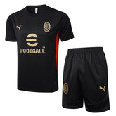 AC Milan 2024 2025 Black Jersey Shorts Set