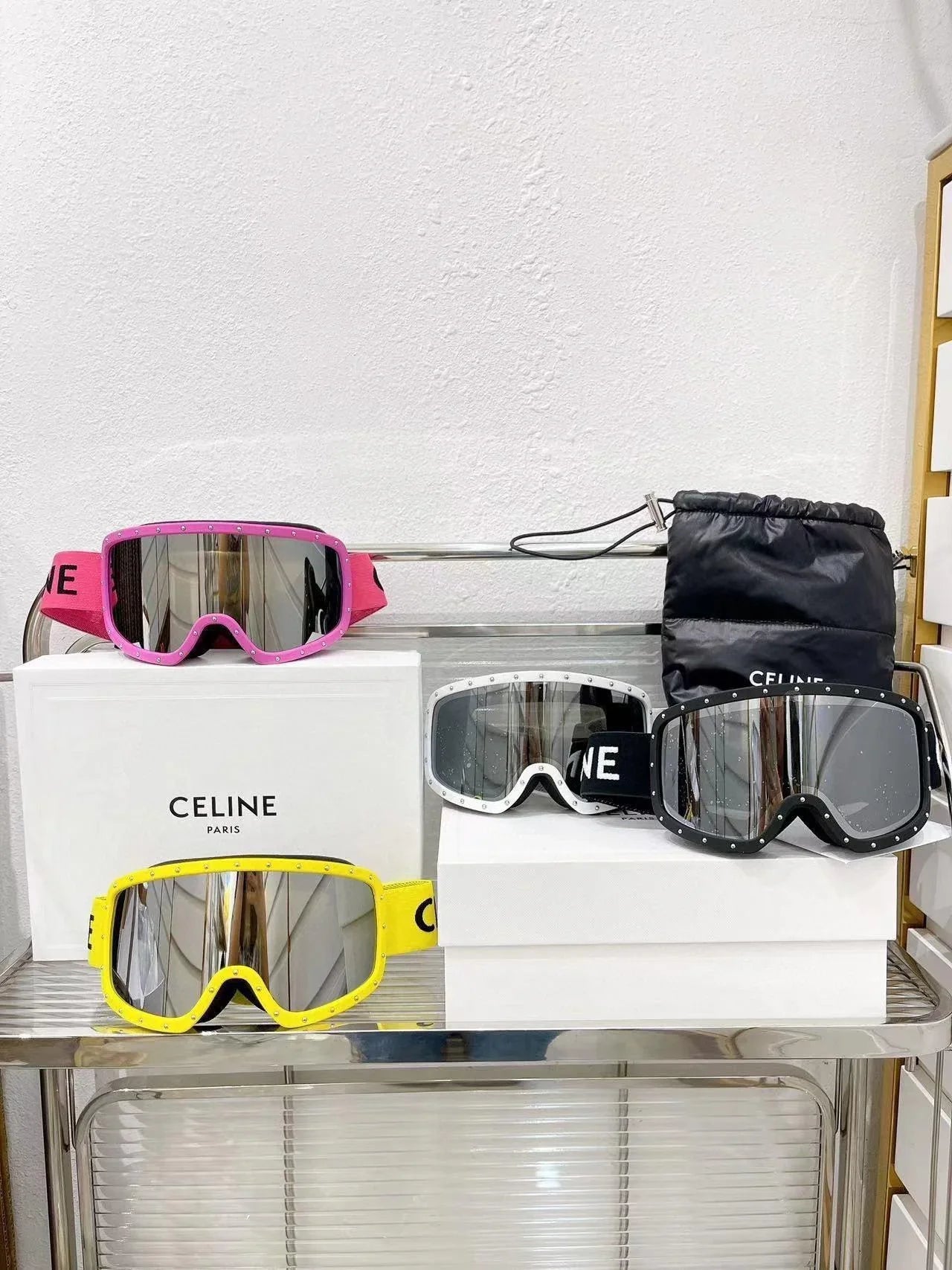 CELINE SKI MASK Goggles Sunglasses ✨